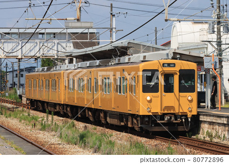 山陽本線 Niwase 站 105 系列列車 山陽本線 Niwase 站 105 系列列車 80772896