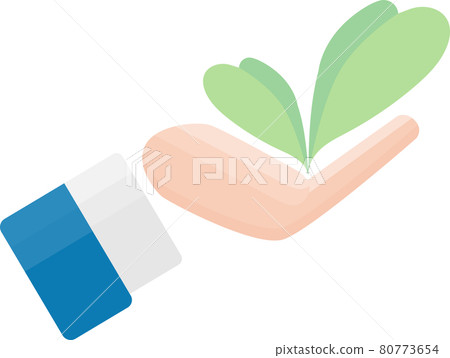 Icon Young leaf mark 80773654