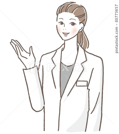 Female doctor to guide 80773657