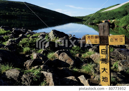 北阿爾卑斯山，白馬愛池 80773932