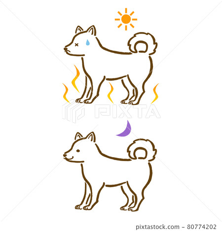 狗（白天/黑夜） 80774202