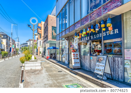 Cityscape of Tokyo Shibuya Shibuya Cat Street 80774825