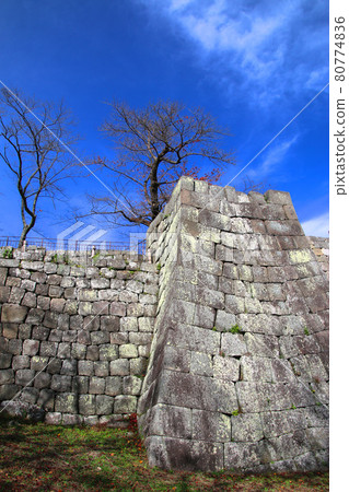 Autumn Komine Castle / Ishigaki (Shirakawa City, Fukushima Prefecture) 80774836