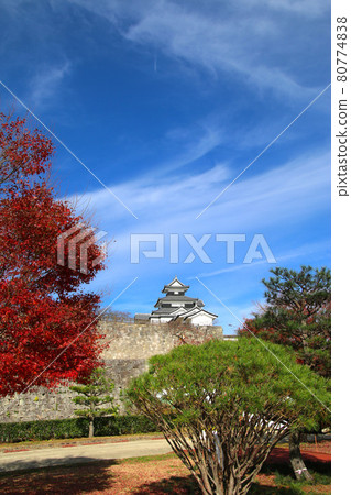 秋天的小峰城（福島縣白川市） 80774838