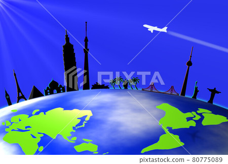 Around the world Travel image World famous places 80775089