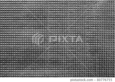Silver foil insulation texture background. Silver foil insulation texture background. 80776755