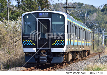 Uchibo Line Nakofunakata-Tomiura E131 series 0 series R4 formation (Makuhari) Uchibo Line Nakofunakata-Tomiura E131 series 0 series R4 formation (Makuhari) 80777409