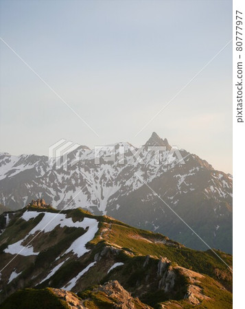 Sunset from Mt. Tsubakuro 80777977