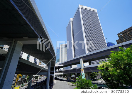 Tokyo Roppongi cityscape and skyscrapers Tokyo Roppongi cityscape and skyscrapers 80778230