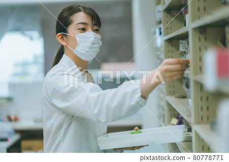 Dispensing pharmacy Pharmacist dispensing business Dispensing pharmacy Pharmacist dispensing business 80778771