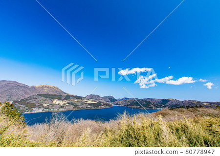 蘆之湖和天際線 80778947