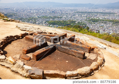 京都的夏季傳統五山之大栗 80779186