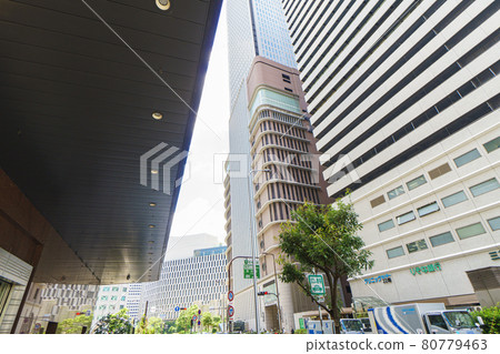 Osaka cityscape, Umeda, near Hankyu Men's Building, August 2021 Osaka cityscape, Umeda, near Hankyu Men's Building, August 2021 80779463