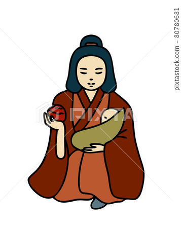 Kishimojin 白色背景 80780681
