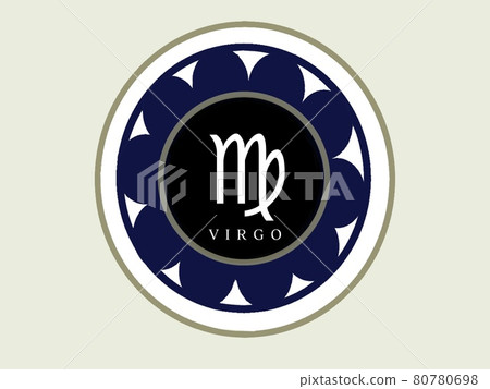 12星座圖標處女座 12星座圖標處女座 80780698