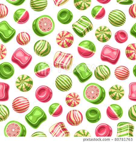 Vector Candy Seamless Pattern 80781763