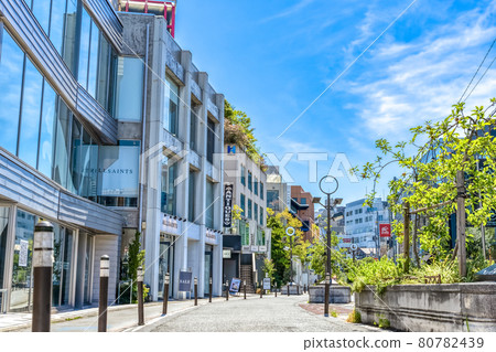 東京澀谷澀谷貓街的城市景觀 東京澀谷澀谷貓街的城市景觀 80782439
