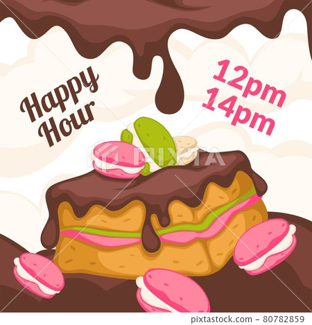 Bakery shop happy hour, price reduction in cafe Bakery shop happy hour, price reduction in cafe 80782859
