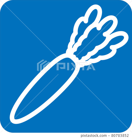 Radish pictogram Radish pictogram 80783852