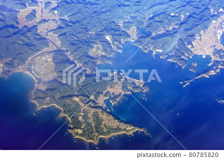 Taiji Town, known for whales, in the southern part of the Kii Peninsula (Taiji Town, Wakayama Prefecture) 80785820