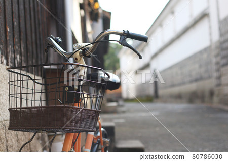 街道 腳踏車 生活 街景 日本街道 80786030