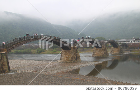 錦帶橋 日本 山口 岩國 80786059