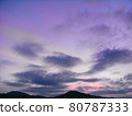 Dusk sky 80787333