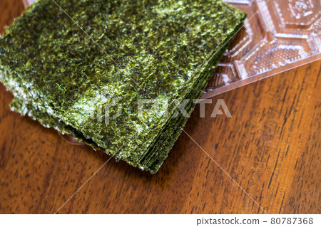 手捲壽司用烤海藻 80787368