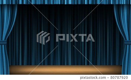 Curtain stage background material 80787920