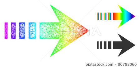Spectrum Net Gradient Send Right Icon 80788060