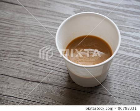 Coffee mix in a paper cup Coffee mix in a paper cup 80788331