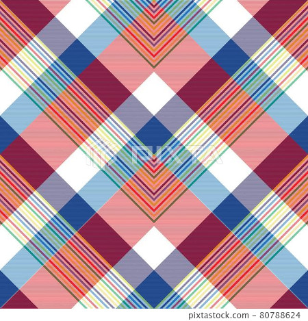 Rainbow Chevron Plaid Tartan textured Seamless Pattern Design Rainbow Chevron Plaid Tartan textured Seamless Pattern Design 80788624