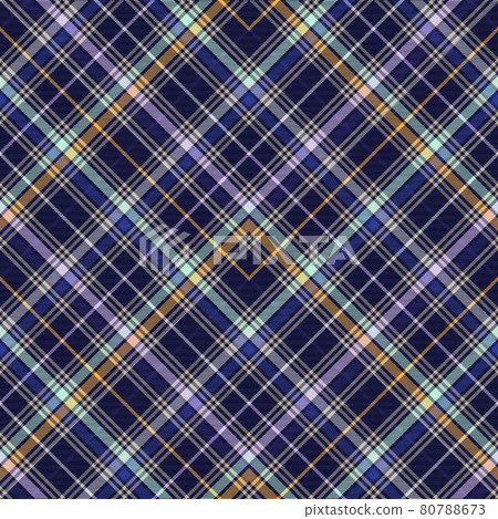 Colourful Chevron Plaid Tartan textured Seamless Pattern Design 80788673