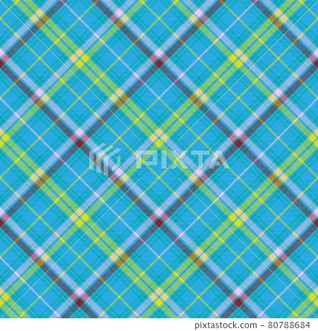 Colourful Chevron Plaid Tartan textured Seamless Pattern Design 80788684