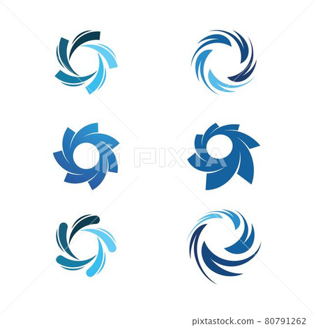vortex vector illustration icon vortex vector illustration icon 80791262