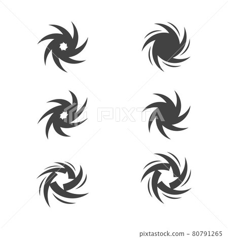 vortex vector illustration icon vortex vector illustration icon 80791265