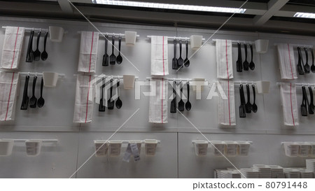 KUALA LUMPUR, MALAYSIA -SEPTEMBER 25, 2016: Interior of the IKEA Kuala Lumpur Store. IKEA is the world's largest furniture retailer, founded in Sweden in 1943 80791448