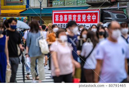 日本東京街景 15,753 人 日本最大的人數。 “Delta毒株,疫苗效果低……”突發新聞=8月7日,澀谷 日本東京街景 15,753 人 日本最大的人數。 “Delta毒株,疫苗效果低……”突發新聞=8月7日,澀谷 80791465