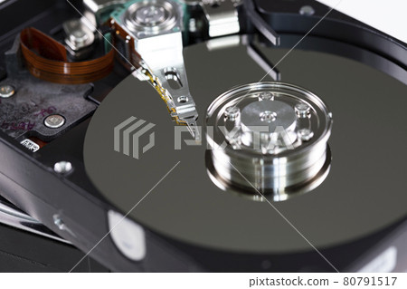 disassembled hard disk disassembled hard disk 80791517