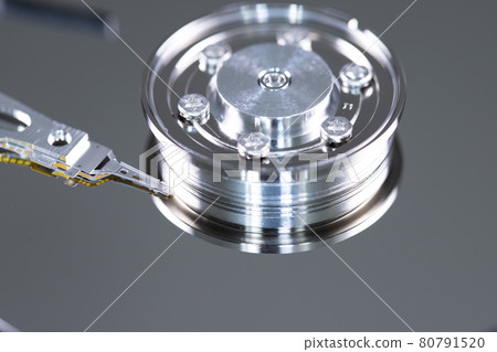 disassembled hard disk disassembled hard disk 80791520