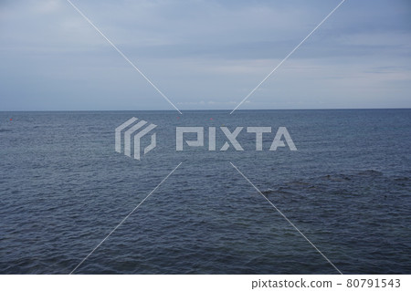 能登鎮的日本海 80791543