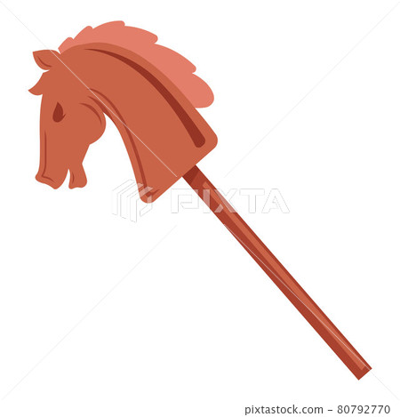 wooden rocking horse for a child. wooden rocking horse for a child. 80792770