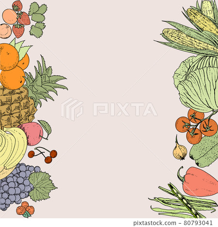 Vegetables, fruits and berries Vegetables, fruits and berries 80793041