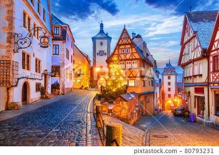 Rothenburg ob der Tauber, Bavaria, Germany Rothenburg ob der Tauber, Bavaria, Germany 80793231