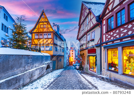 Rothenburg ob der Tauber, Christmas in Franconia, Germany Rothenburg ob der Tauber, Christmas in Franconia, Germany 80793248