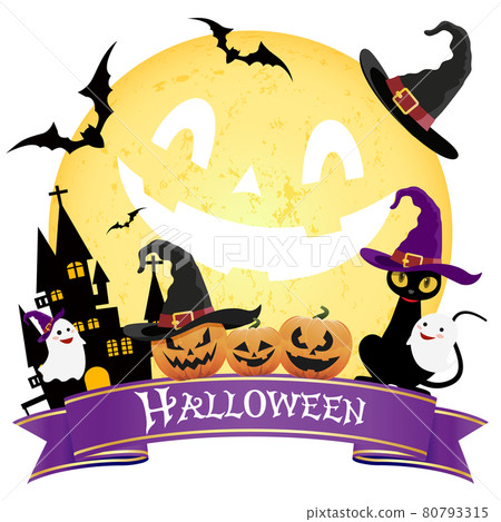 萬聖節形像素材 80793315