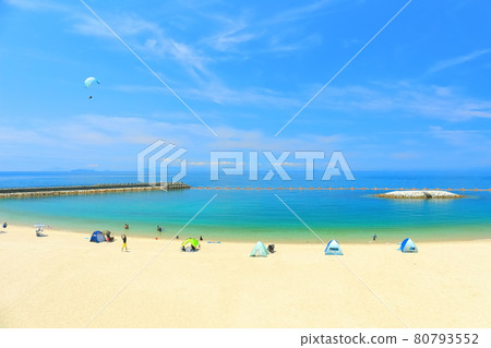 [Ehime Prefecture] Futami Seaside Park and Paraglider 80793552