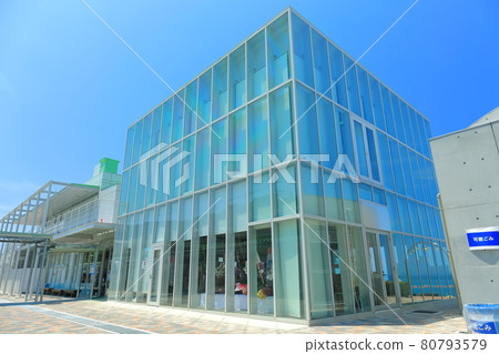 [Ehime Prefecture] Roadside station Futami under sunny weather 80793579