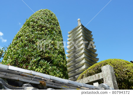Ryosenji Temple 13 Mie Stone Pagoda Nara City, Nara Prefecture 80794372
