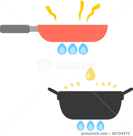 Image of cooking method to bake and fry Image of cooking method to bake and fry 80794475